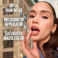 Maybelline Super Stay Matte Ink Liquid Lipstick Makeup, Long Lasting High Impact Color, Up to 16H Wear, Mover, Brown, 1 Count, Packaging May Vary - Image 4