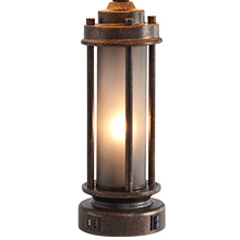 glass and metal Lamp Body table lamps