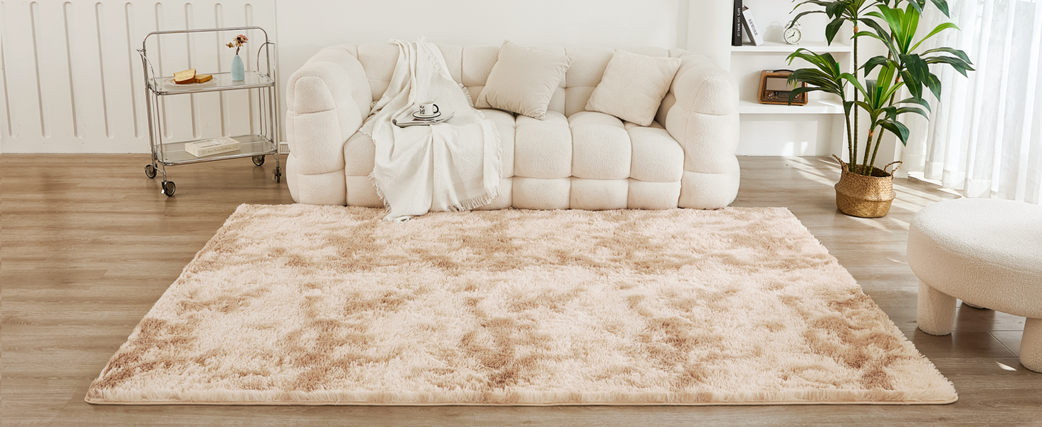 beige area rug