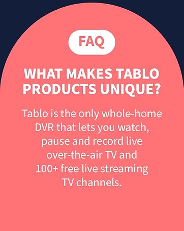 What makes Tablo products unique