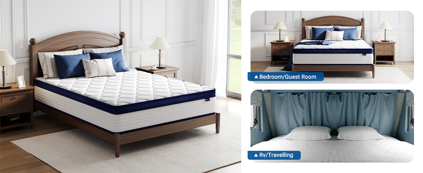queen size mattress avenco mattresses hybrid colchones in a box soft medium firm plush pillow top 