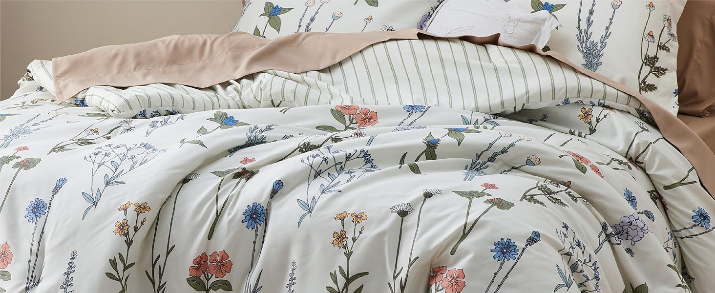 floral comforter set
