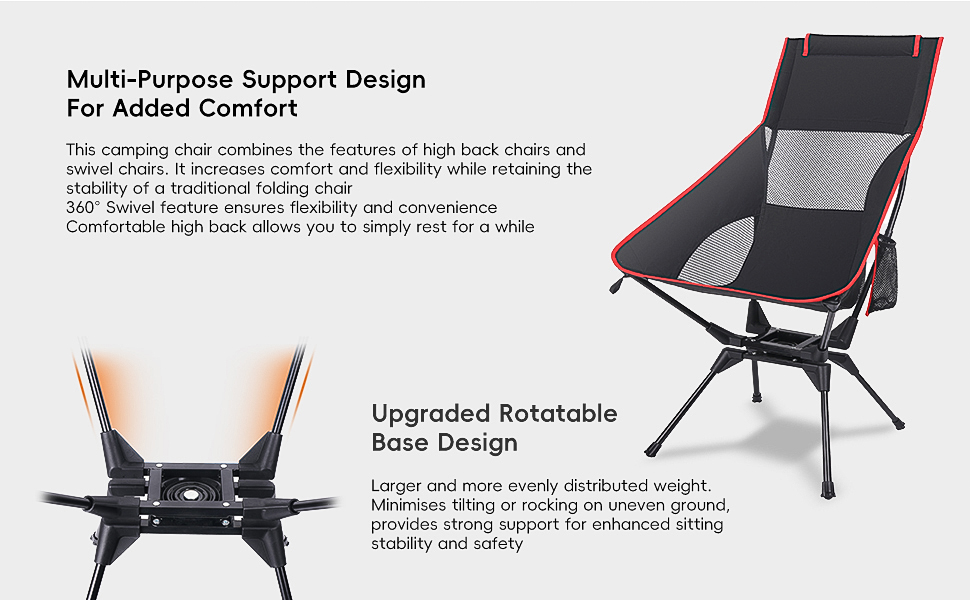 Swivel Camping Chair