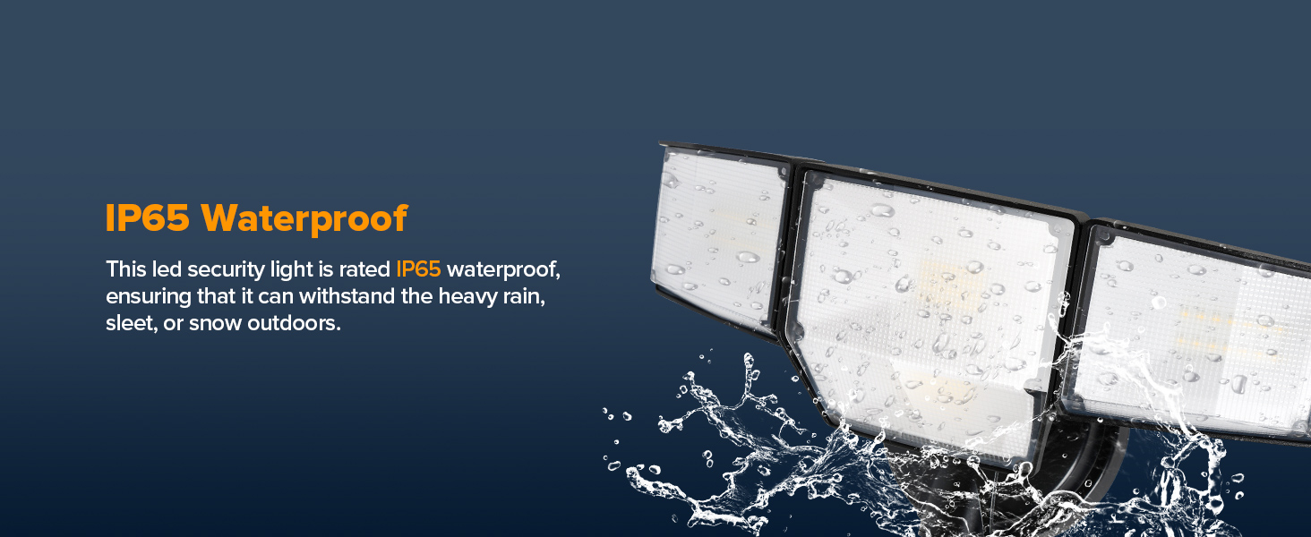 IP65 Waterproof