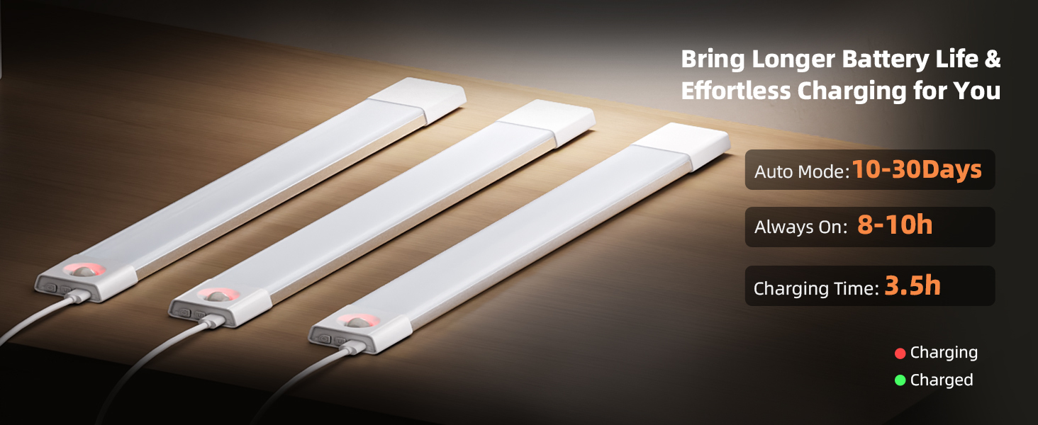 rechargeable under cabinet lighting
