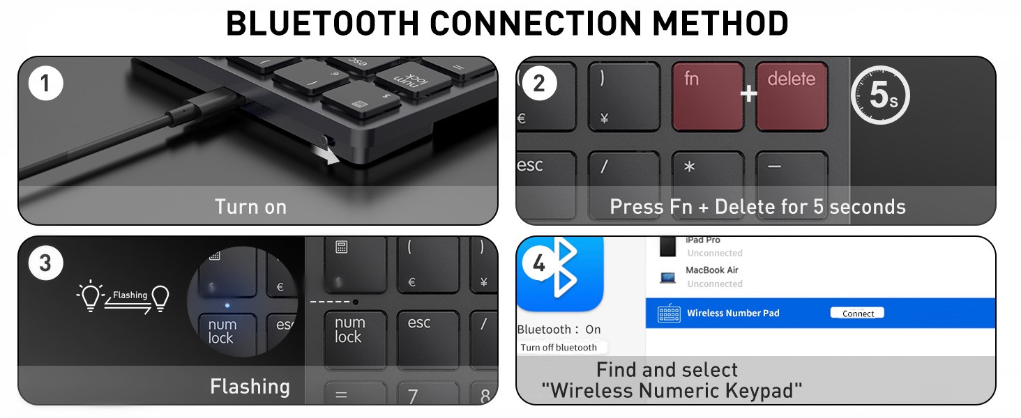 wireless numpad