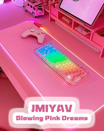 pink mouse pad