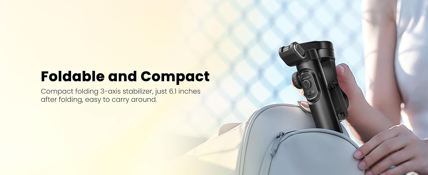 Foldable and Compact  