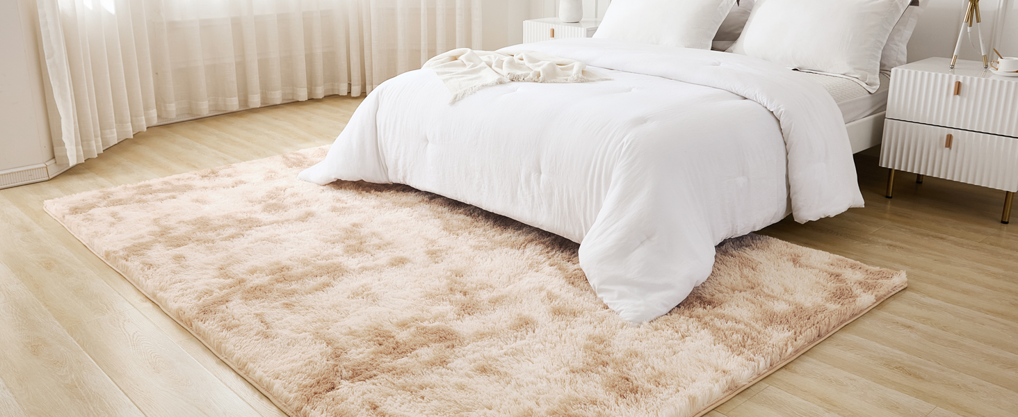 beige area rug