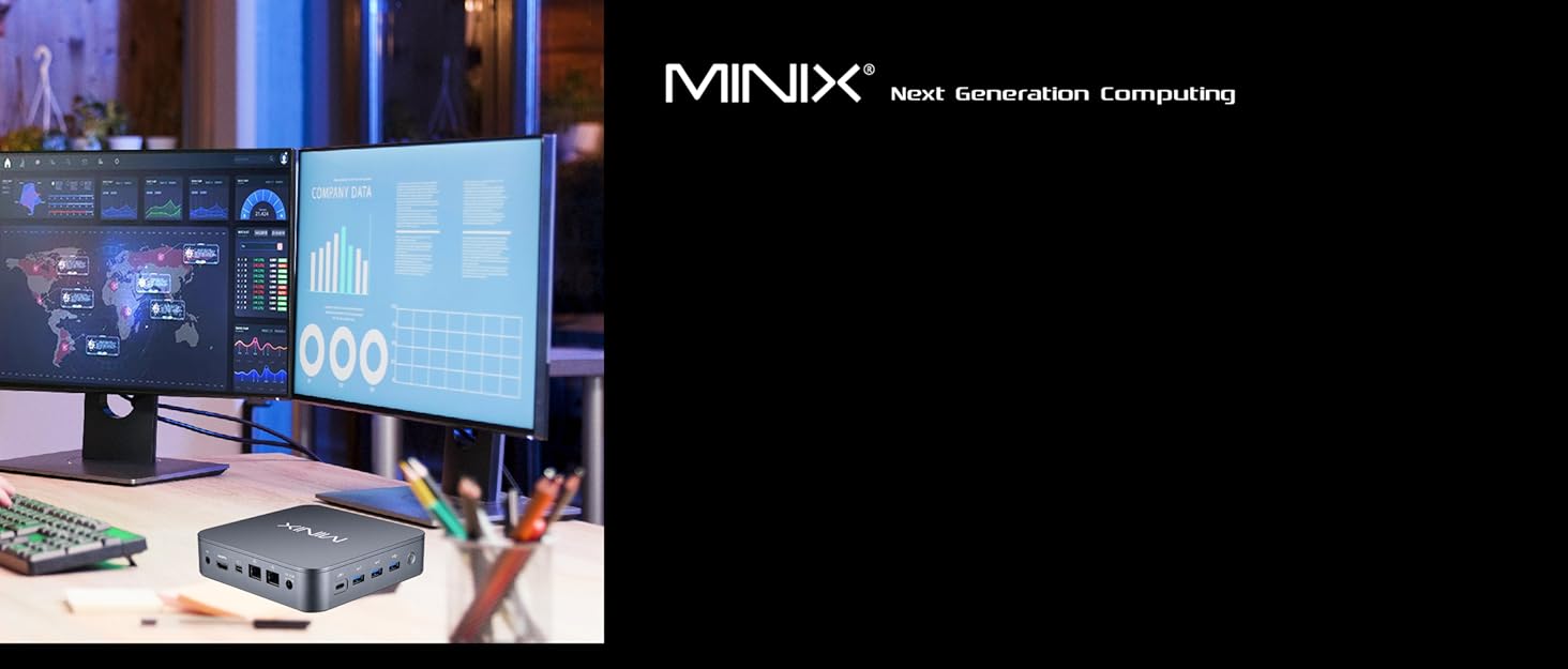 MINIX PC Triple Display with 4K