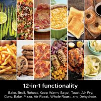 Ninja DCT451 12-in-1 Smart Double Oven with FlexDoor, Thermometer, FlavorSeal, Smart Finish, Rapid Top Convection and Air Fry Bottom , Stainless Steel - Image 7