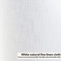 Set of 2 Pure White Linen Drum Lamp Shade 13" Top x 13" Bottom x 10" High (Spider) Contemporary Lamp Shades for Table Lamps & Bedside Lamps Replacement Lampshade - GO&SO - Assembly is Required - Image 3