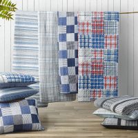 Nautica - Queen Quilt Set, Cotton Reversible Bedding with Matching Shams, Home Decor for All Seasons (Saltmarsh Blue, Queen) - Image 5