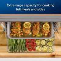 Oster Air Fryer Oven 10-in-1 Countertop Toaster Oven with XL Capacity & French Doors, Stainless Steel - Image 3