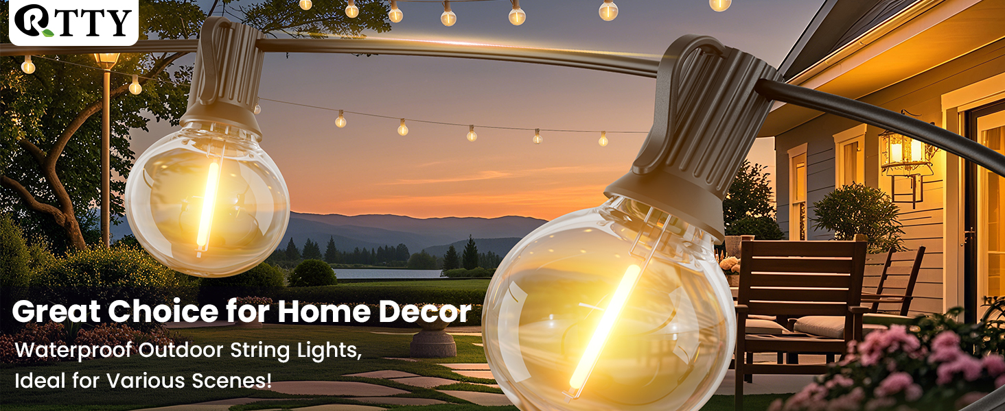 string lights for outside