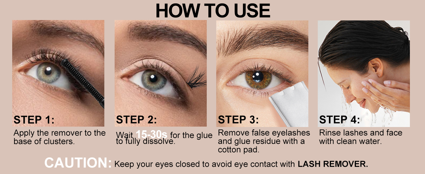 CLUSTER LASH REMOVER