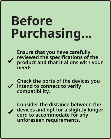 before purchasing