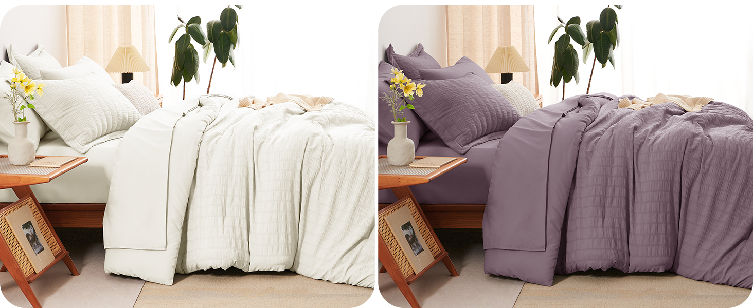 Ivory/Dusty Purple