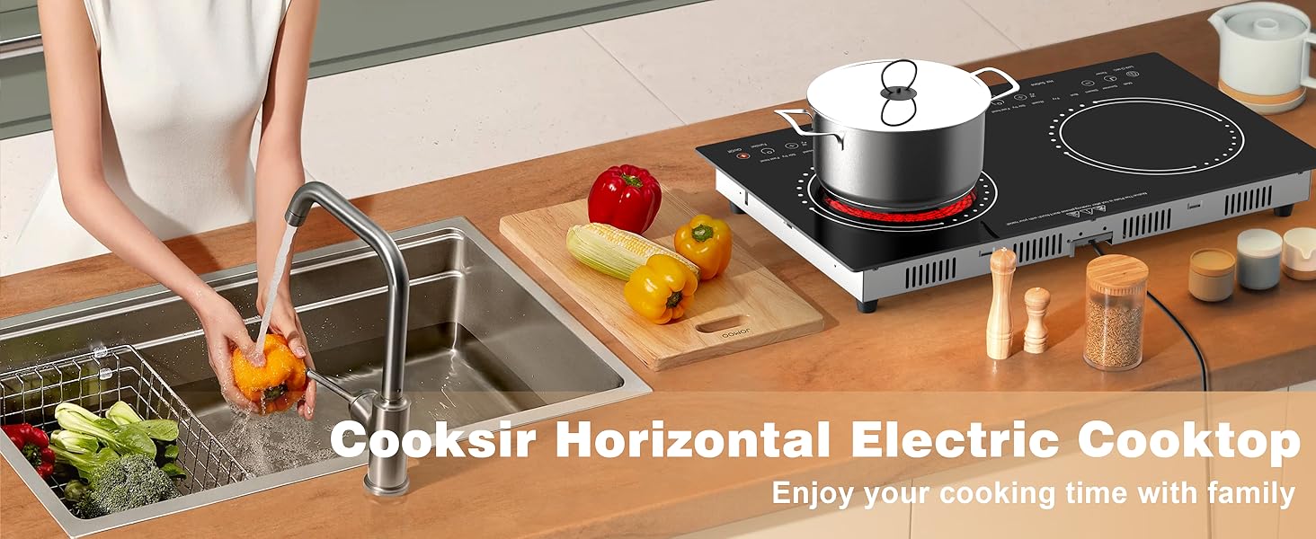 24 inch 2 burner stove top