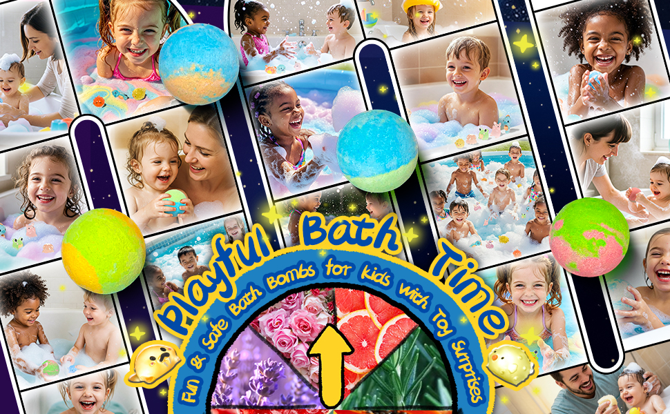 Bath Bombs for Kids