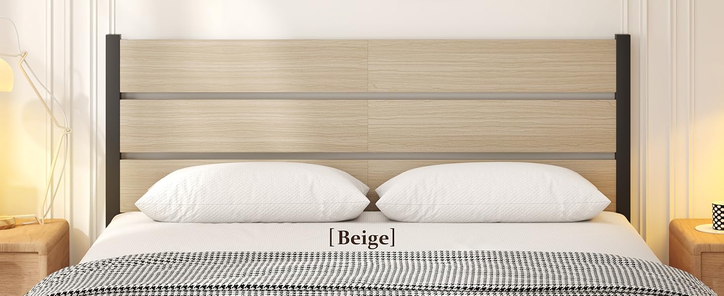 Beige bed