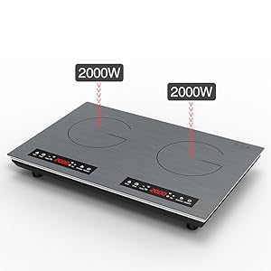 Double Induction Cooktop