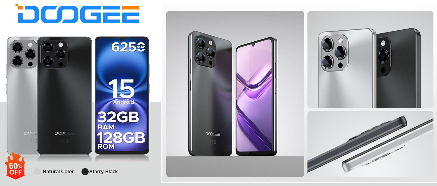 Doogee note 58 unlocked android15 phone Unlocked Phone Unlock Mobile Phones unlocked phones smart