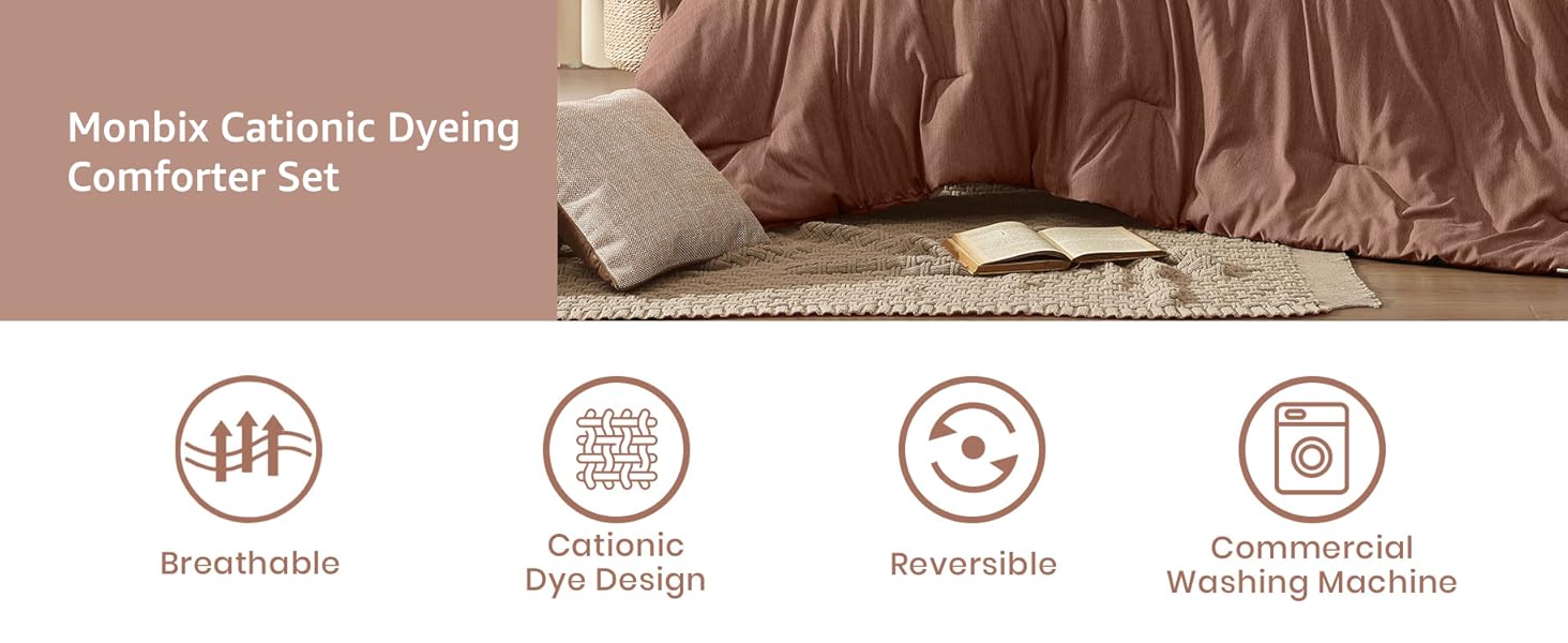 Monbix Comforter Sets