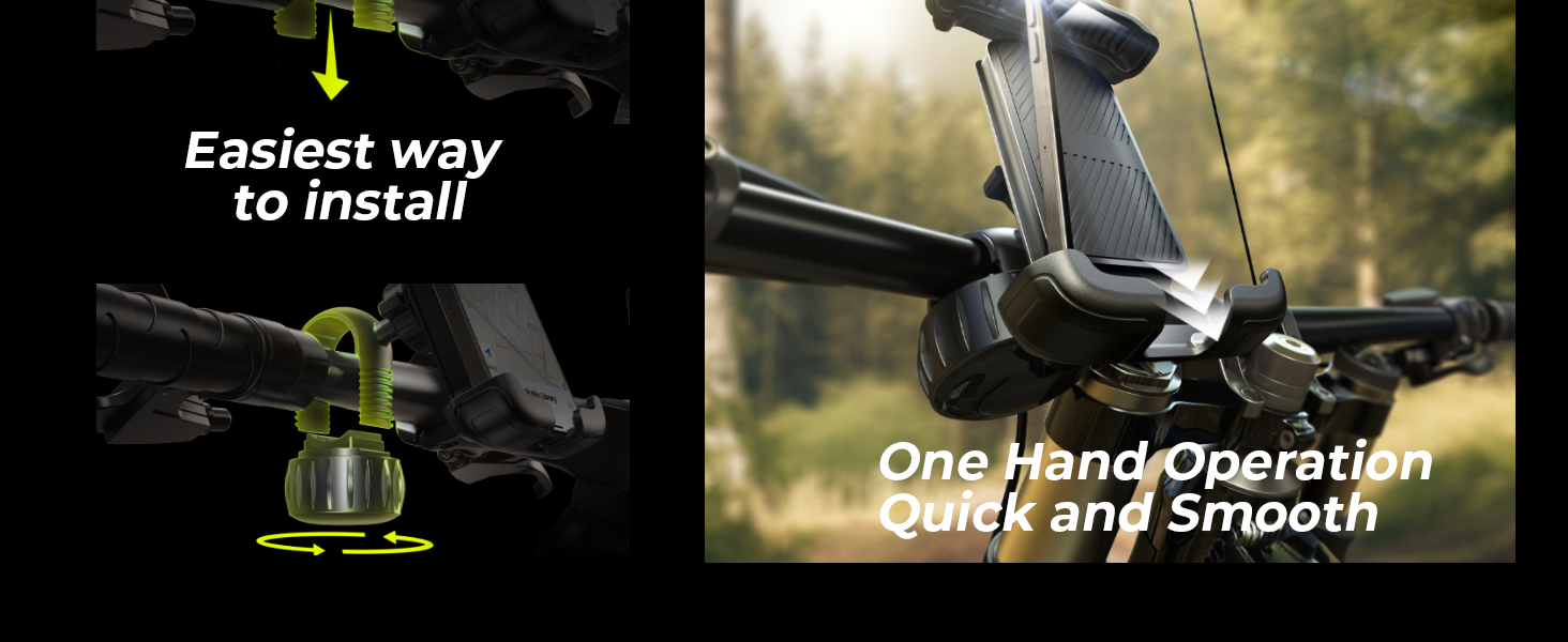 bike phone holder handlebar
