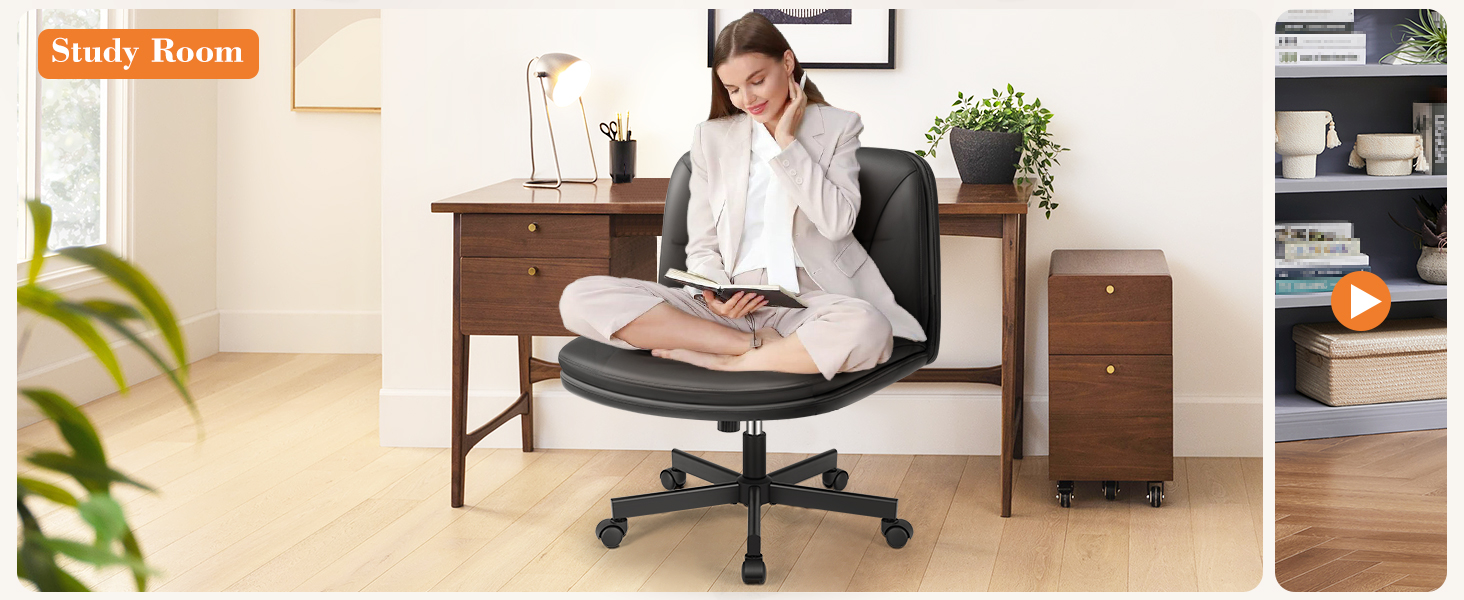 Criss Cross Chair with Wheels