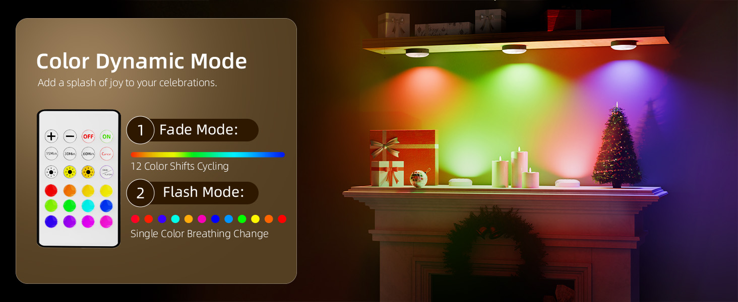 Color changing lights