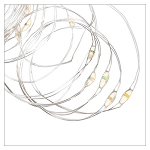copper wire led curtain lights