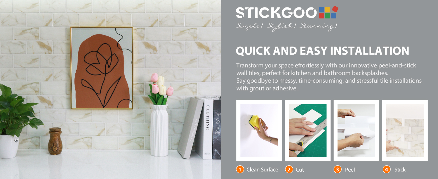 subway tile peel and stick