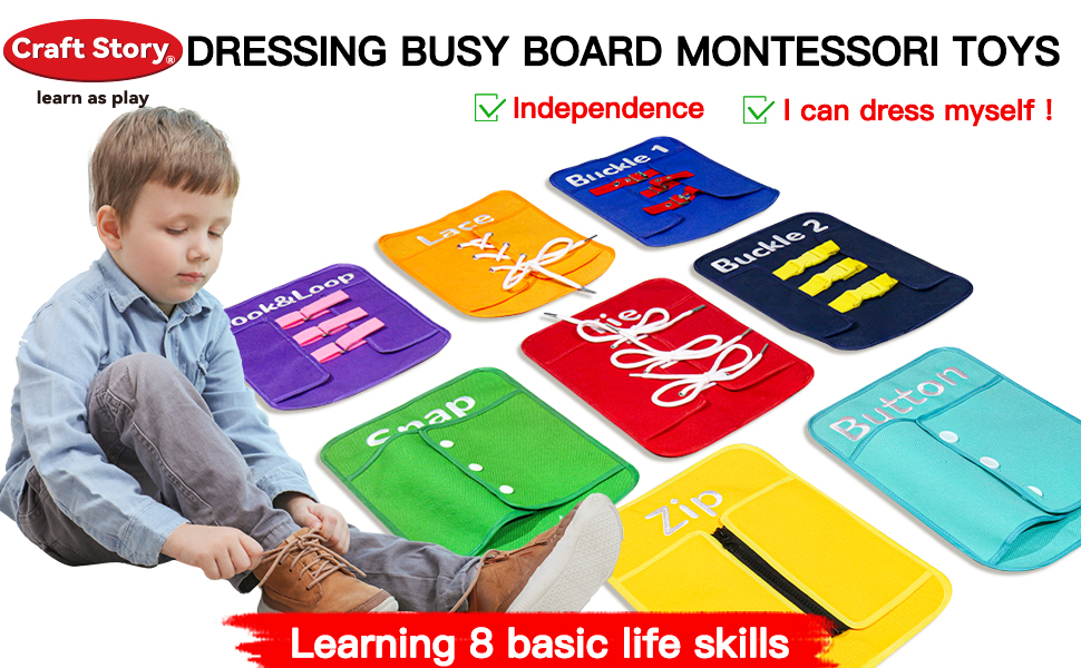 Montessori Toys for 1+ Years old Sensory toys for kids autism