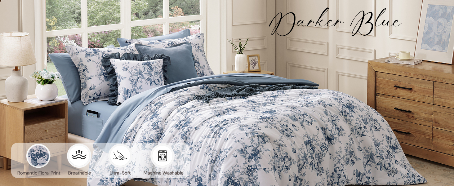 floral comforter