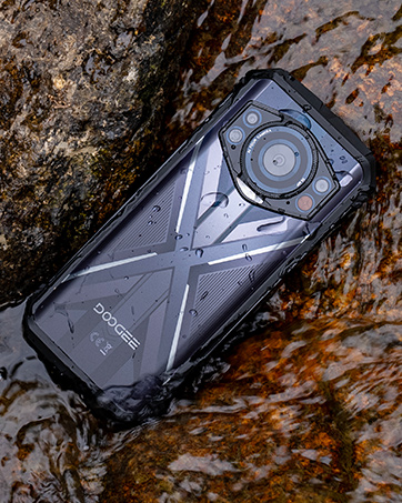 DOOGEE Scyber Pro Rugged Phone, 10800mAh Android 14 Rugged Smartphone, 32GB+512GB, Helio G100 Octa