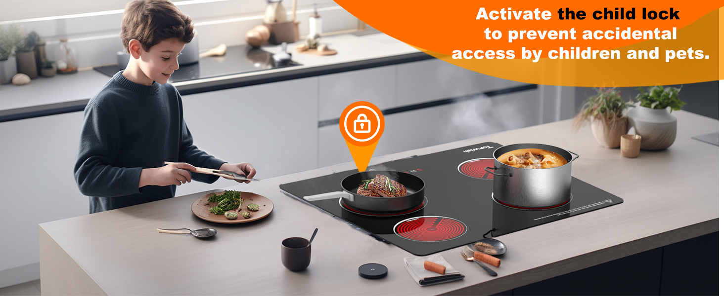 drop in cooktop electric
