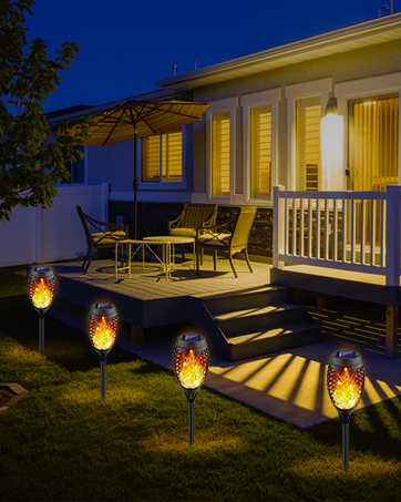 yard lights outdoor solar powered garden lights solar powered