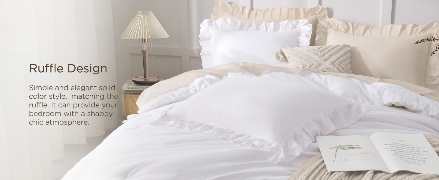 Ruffle White