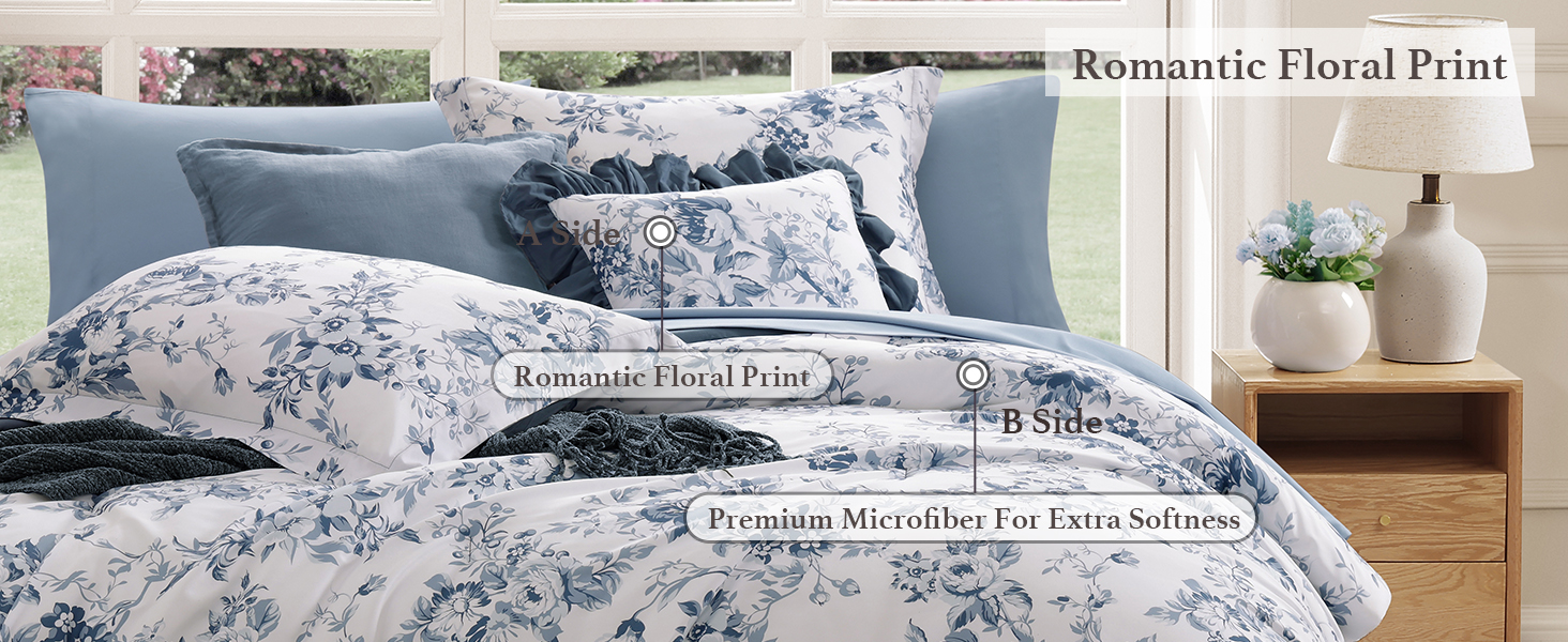 floral comforter