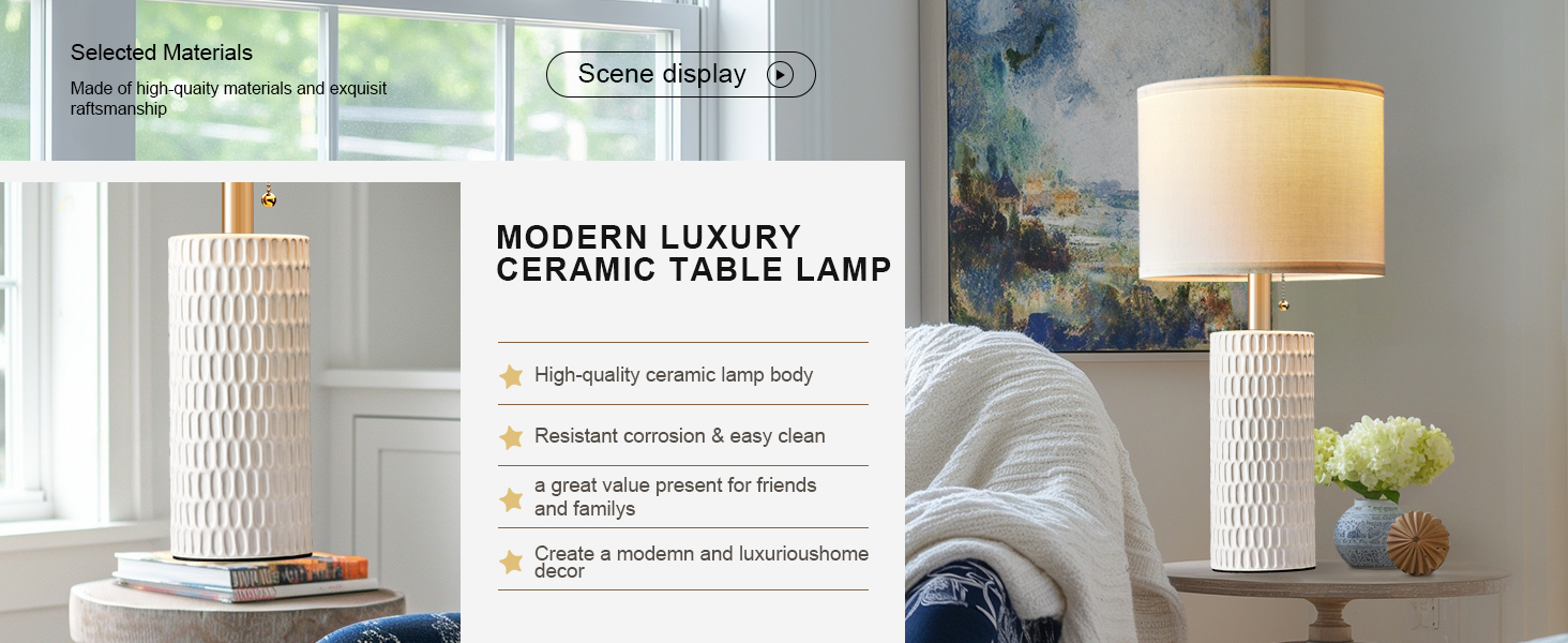 Ceramic Table Lamp