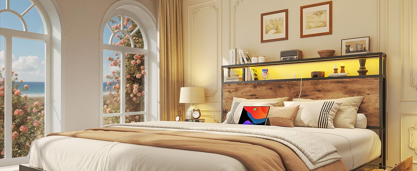 queen bed