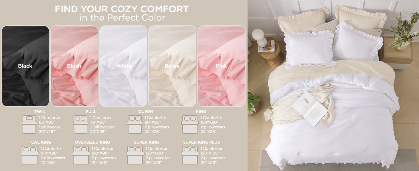 Ruffle White
