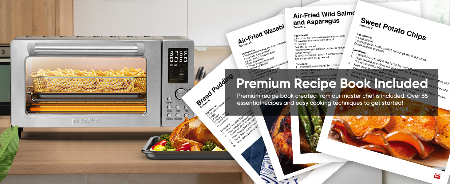 Recipe Book Included