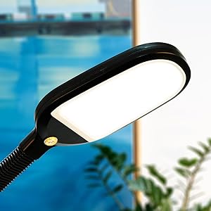 Brightech Litespan LED Bright Reading and Craft Floor Lamp - Modern Standing Pole Light