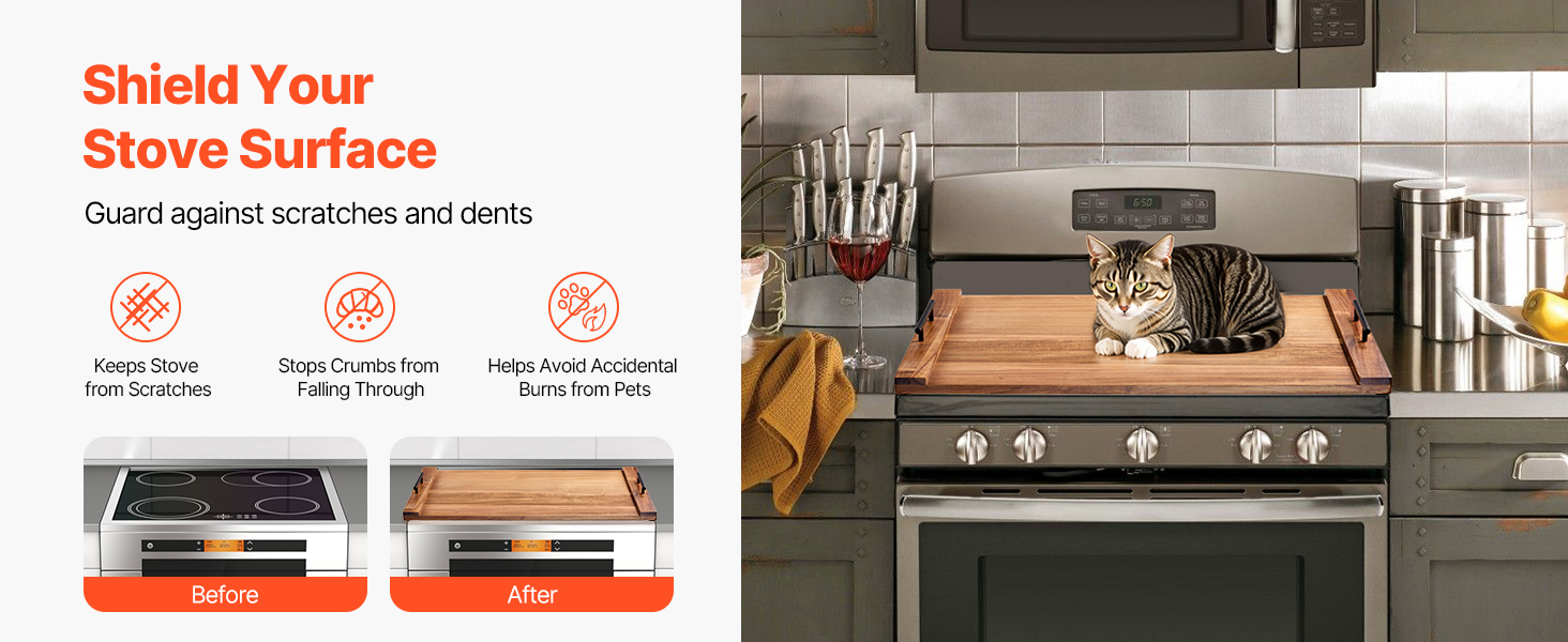noodle board for gas stovetop