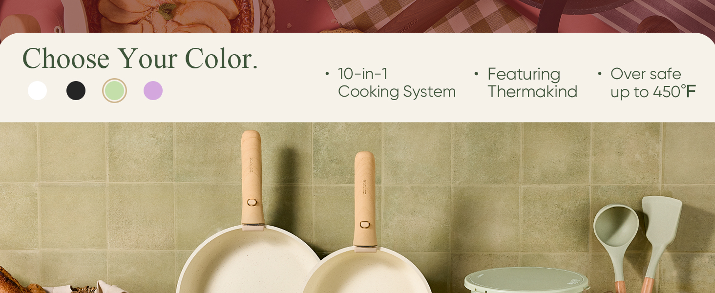 pots and pans set non stick
