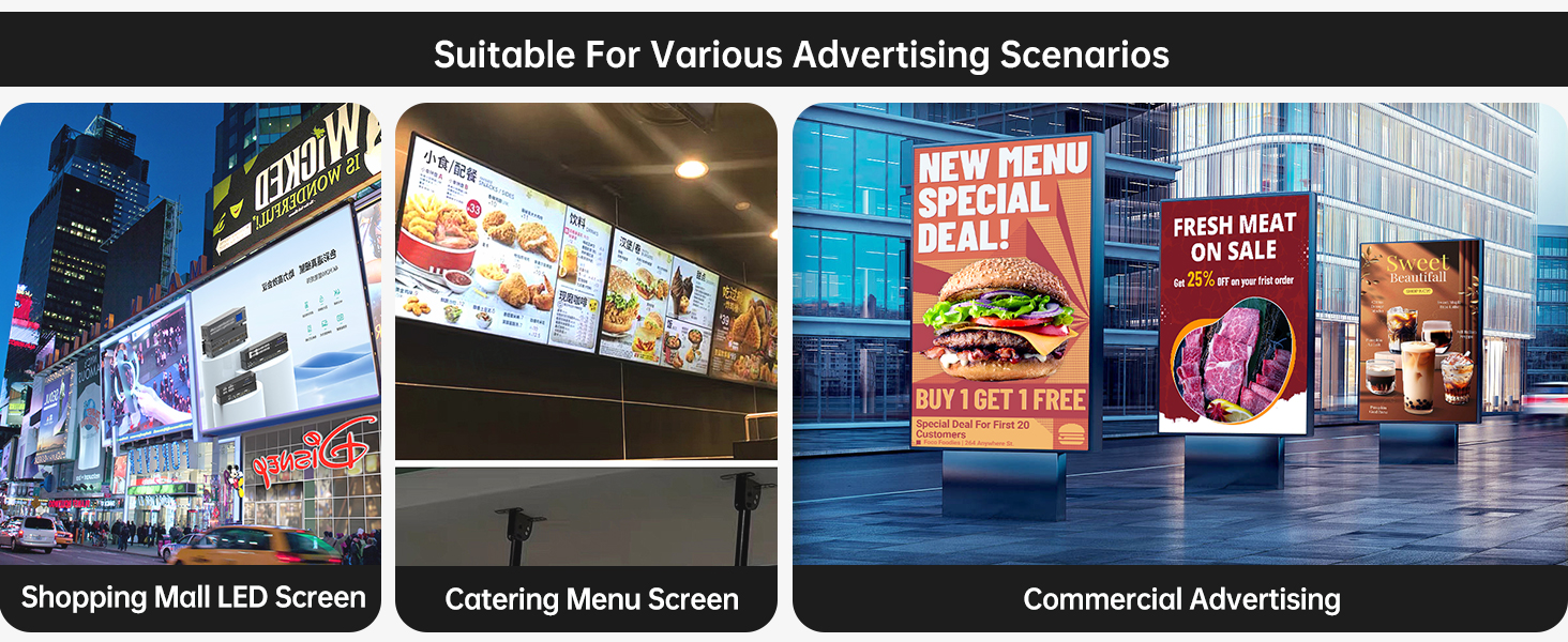Advertise TV Box Streaming Media Player 4K