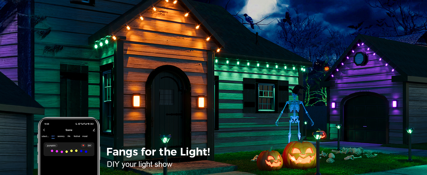 halloween string lights 2025