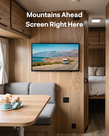 12V TV RV camper